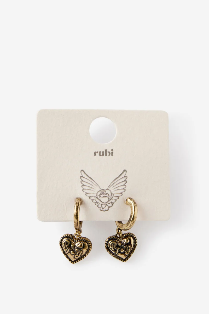Rubi Huggie Hoop Earring